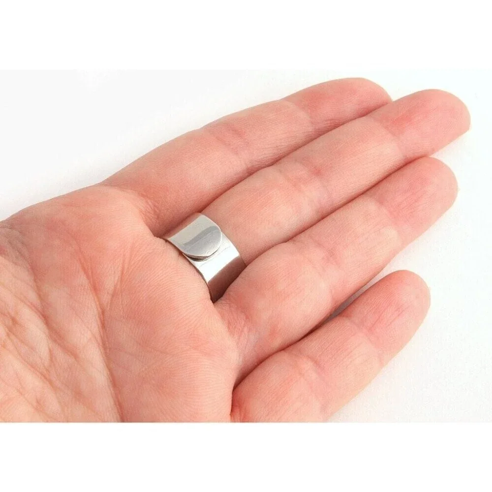 Light Blue Flower Ring Adjustable Chrysanthemum Ring - more colours available